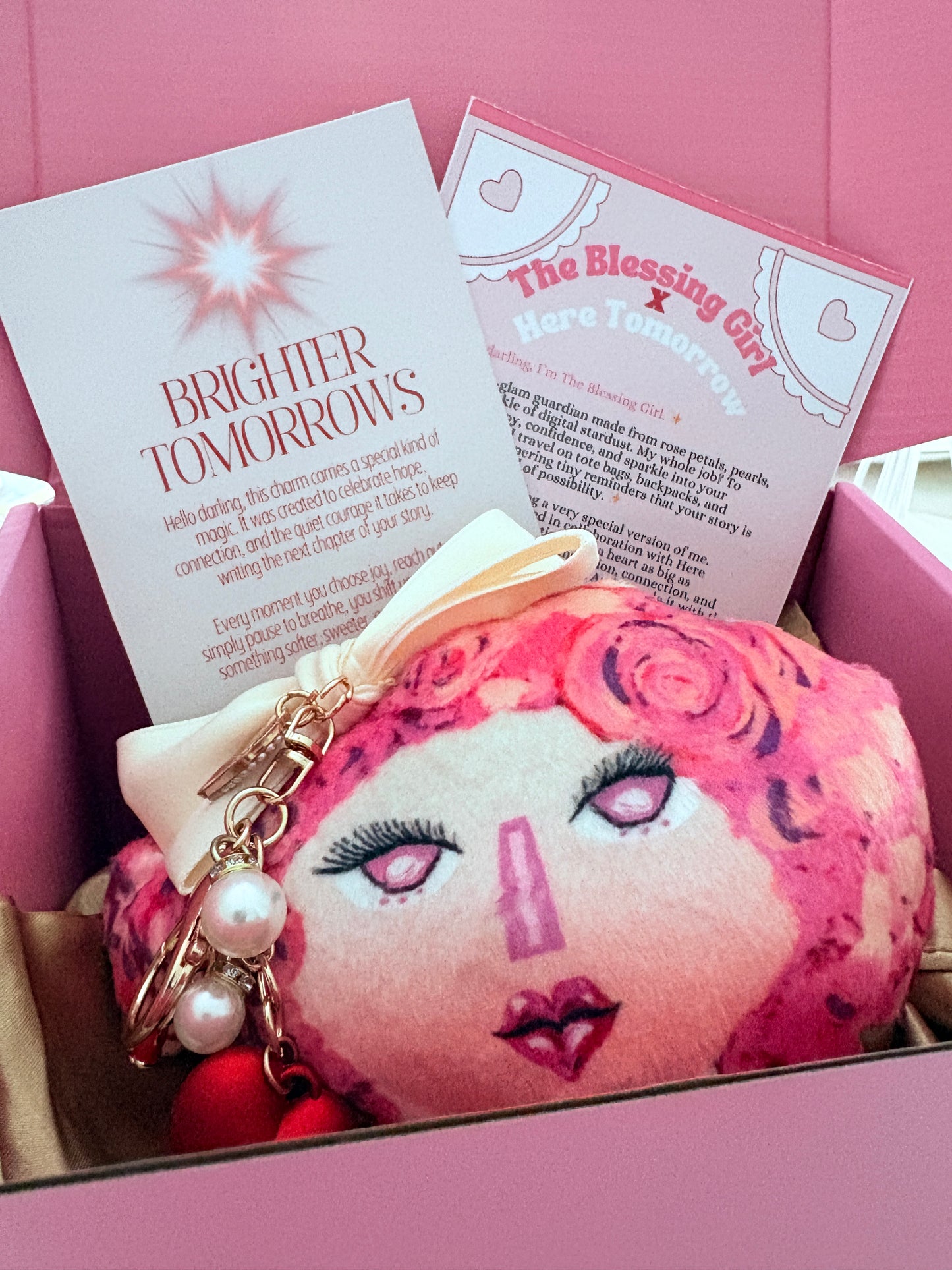 AVAILABLE SOON: The Blessing Girl x Here Tomorrow Bag Charm